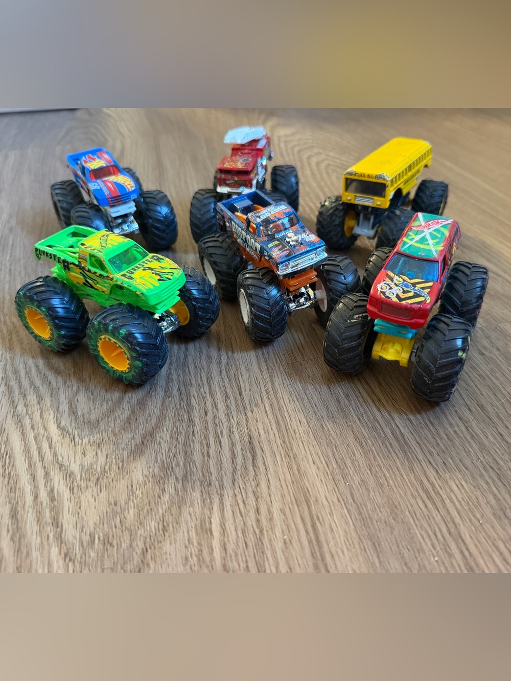 Die-Cast Monster Truck Toy Set - Multicolor Kids Vehicles
